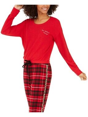 Jenni Womens Dear Weekend I Love You Pajama Top Size 2XL